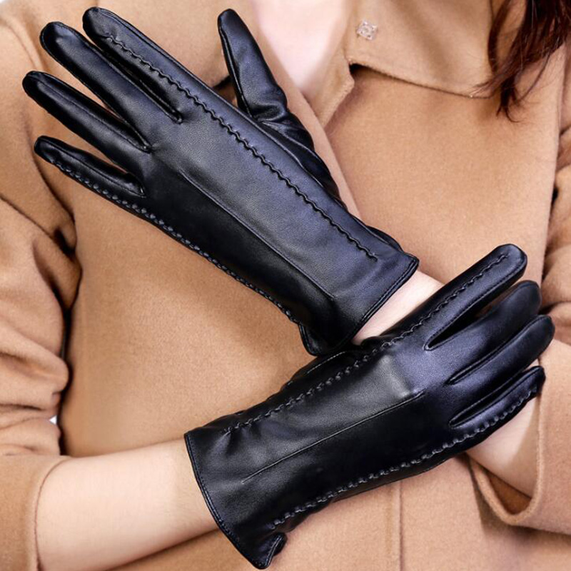 Fashion popular imitation leather touch screen gloves riding driving windproof plus velvet warm full finger gloves S36
Fashion popular imitation leather touch screen gloves riding driving windproof plus velvet warm full finger gloves S36