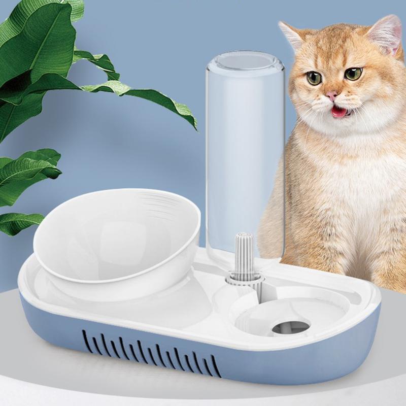 Cat Bowl Automatic 15°Tilting Dog Feeder Kitten Bowl With Water Feeder Eco-Friendliy PP Plastic Practical Pet Supplies
Cat Bowl Automatic 15°Tilting Dog Feeder Kitten Bowl With Water Feeder Eco-Friendliy PP Plastic Practical Pet Supplies