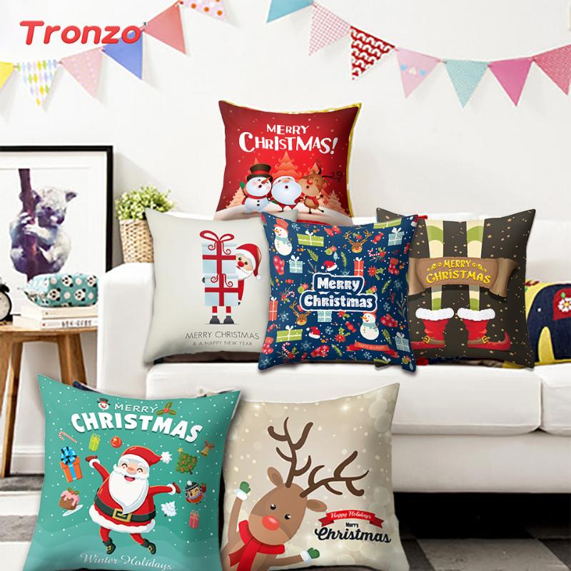 Tronzo Christmas Pillowcase Christmas Party Decorations Santa Snowman Reindeer Pillow Cover Xmas Decor For Home Navidad 2020
Tronzo Christmas Pillowcase Christmas Party Decorations Santa Snowman Reindeer Pillow Cover Xmas Decor For Home Navidad 2020