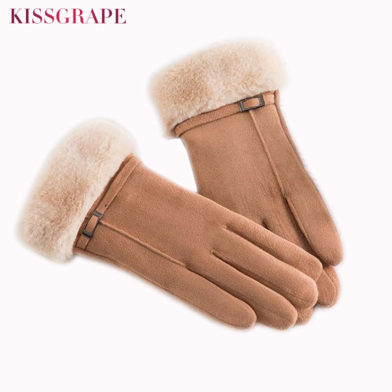 New Warm Winter Gloves Women Suede Leather Gloves Ladies Outdoor Driving Riding Furry Warm Mitts Womens Touch Screen Mittens
New Warm Winter Gloves Women Suede Leather Gloves Ladies Outdoor Driving Riding Furry Warm Mitts Womens Touch Screen Mittens
