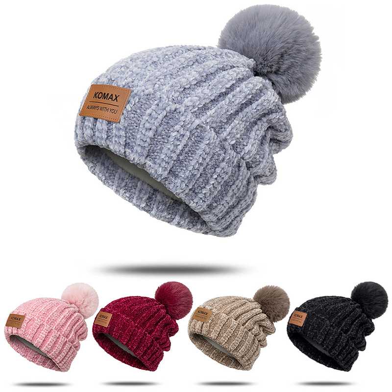 Fashion New Pompoms Winter Hat Women's Lovely Hats for Female Thicken Cotton Warm Winter Cap Girls Dad Hat bone gorras, Khaki
Fashion New Pompoms Winter Hat Women's Lovely Hats for Female Thicken Cotton Warm Winter Cap Girls Dad Hat bone gorras, Khaki