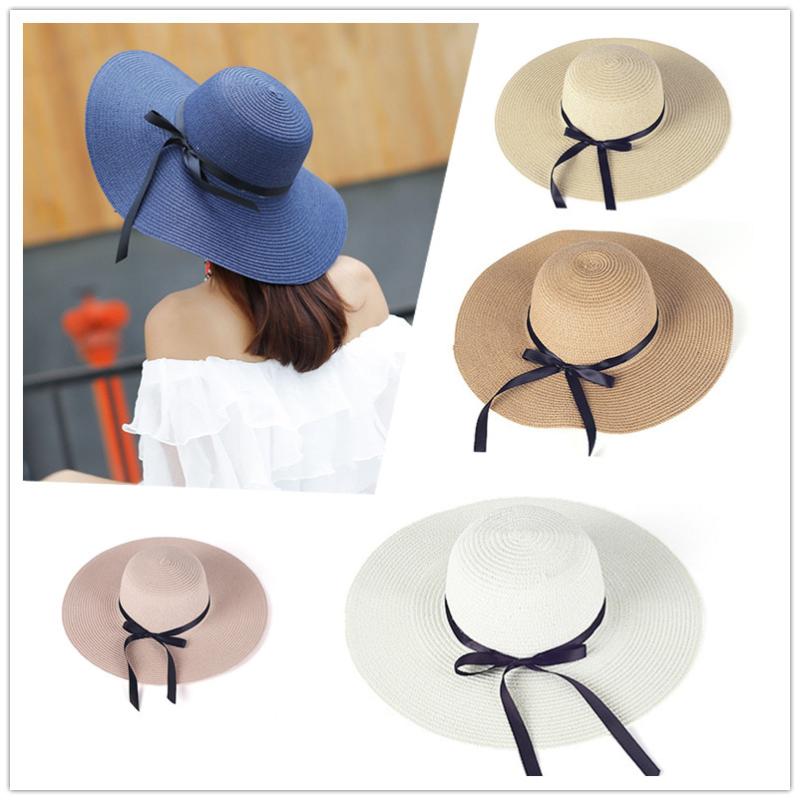 Summer Straw Hat Women Big Wide Brim Beach Hat Sun Foldable Sun Block UV Protection Panama Bone Chapeu Feminino, White
Summer Straw Hat Women Big Wide Brim Beach Hat Sun Foldable Sun Block UV Protection Panama Bone Chapeu Feminino, White