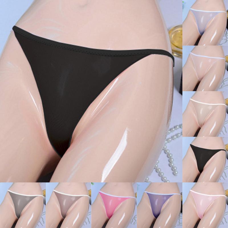 1/2Pcs Women Sexy Sheer Thongs Transparent Knickers Briefs Panties See Through Underwear G-string 9 Colors, White
1/2Pcs Women Sexy Sheer Thongs Transparent Knickers Briefs Panties See Through Underwear G-string 9 Colors, White