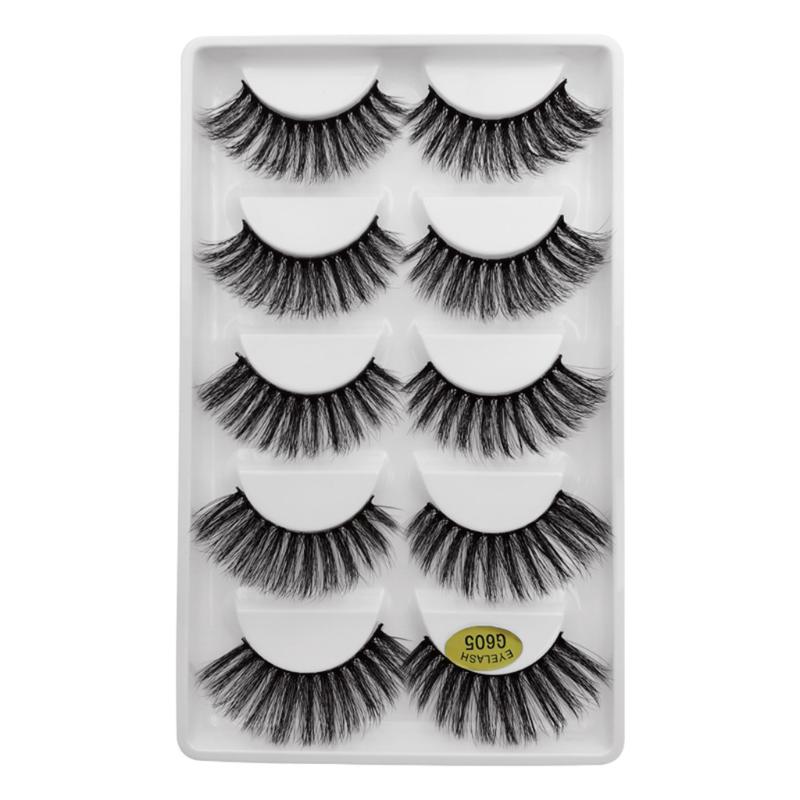 Luxury 5 Paire 3D False Lashes Fluffy Strip Eyelashes Long Natural Party Makeup Lashes Ull Strip Natural Long Mink Oct
Luxury 5 Paire 3D False Lashes Fluffy Strip Eyelashes Long Natural Party Makeup Lashes Ull Strip Natural Long Mink Oct