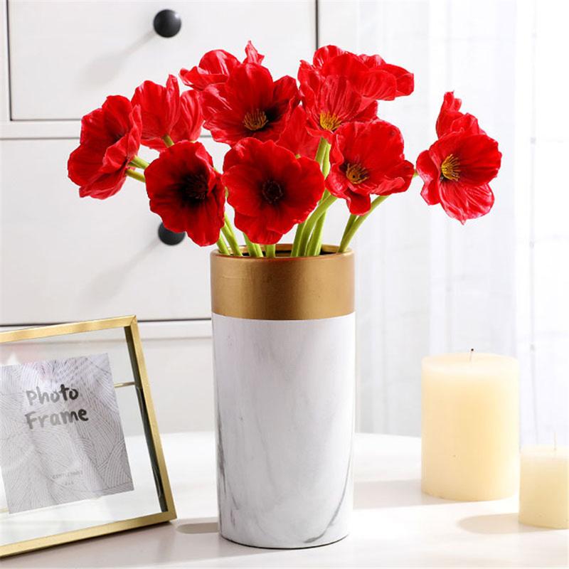 Artificial Floral Decor Home Office Floral Decoration PU Fake Flower Wedding Party Ceremony Mini Artificial Flower, 10pcs
Artificial Floral Decor Home Office Floral Decoration PU Fake Flower Wedding Party Ceremony Mini Artificial Flower, 10pcs