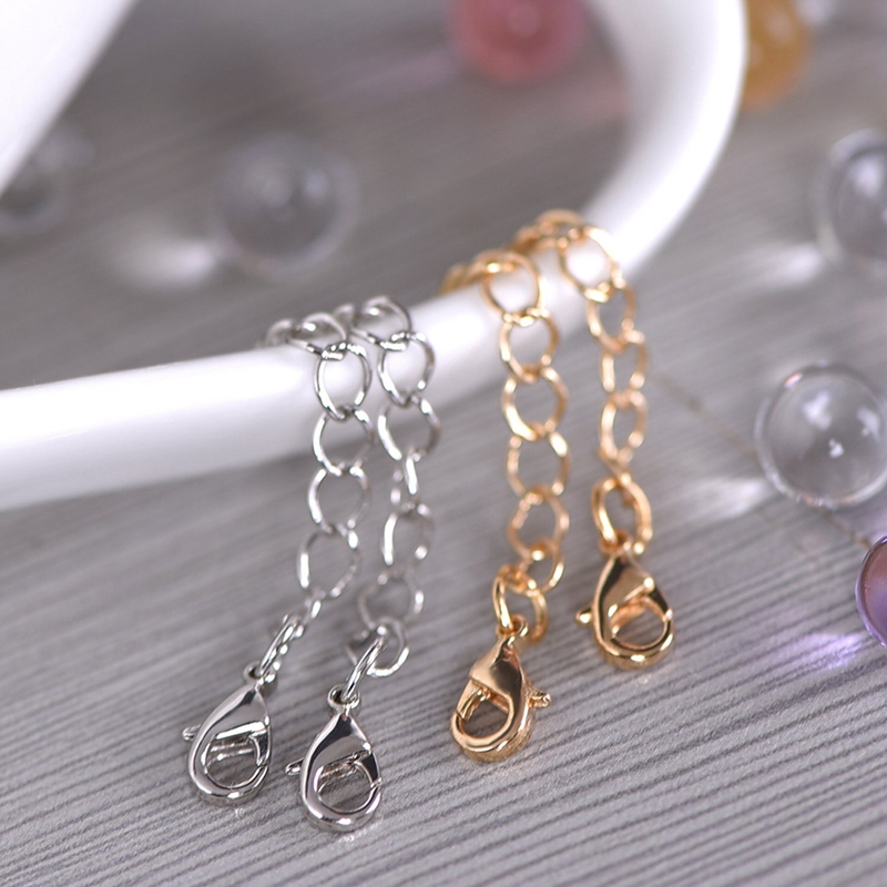 Chains 12 Pcs Stainless Steel Necklace Extender Bracelet Chain Set 4 Different Length: 6 Inch 3 2 (4
Chains 12 Pcs Stainless Steel Necklace Extender Bracelet Chain Set 4 Different Length: 6 Inch 3 2 (4