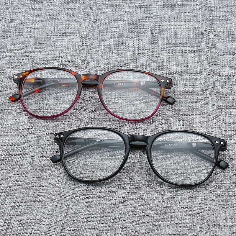 2020 New Fashion Round Women Reading Glasses Men Anti-fatigue Presbyopic Reader Flexible Magnifier Ultralight Eyewear Frames
2020 New Fashion Round Women Reading Glasses Men Anti-fatigue Presbyopic Reader Flexible Magnifier Ultralight Eyewear Frames