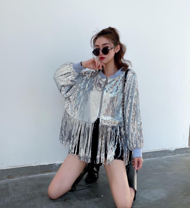 Denim Jacket Bomber New European And American Fashion, Western Style, Temperament, Heavy Industry, Sequins, Tassels, Jacket, Black
Denim Jacket Bomber New European And American Fashion, Western Style, Temperament, Heavy Industry, Sequins, Tassels, Jacket, Black