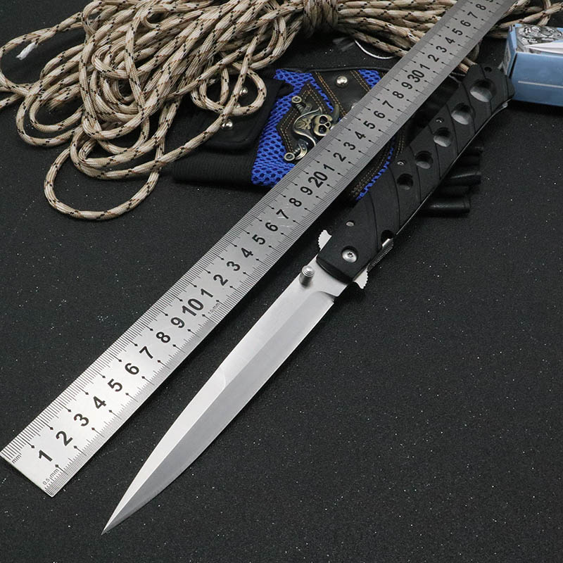 Cold 6 inch steel 26sxp Ti Lite tactical folding knife Aus-8A outdoor hunting self defense Pocket Survival Knife 17T kobun AD15 ad10 ZT
Cold 6 inch steel 26sxp Ti Lite tactical folding knife Aus-8A outdoor hunting self defense Pocket Survival Knife 17T kobun AD15 ad10 ZT