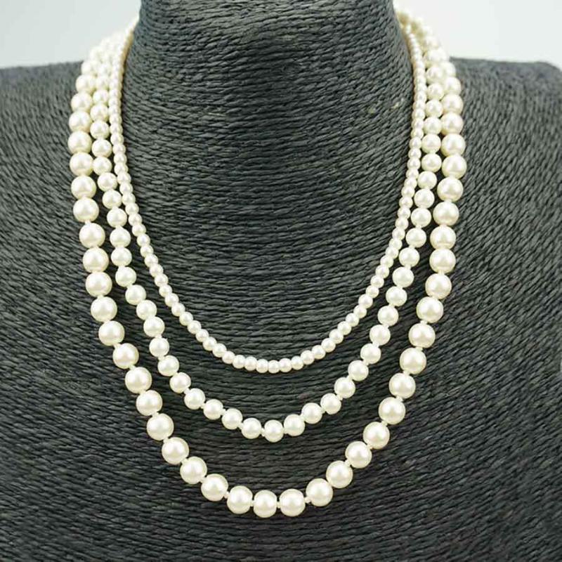 New Fashion Jewelry Trendy Charm Multilayer Pearl Necklace Pendant Long Choker Collar Statement Necklaces Chunky For Women
New Fashion Jewelry Trendy Charm Multilayer Pearl Necklace Pendant Long Choker Collar Statement Necklaces Chunky For Women
