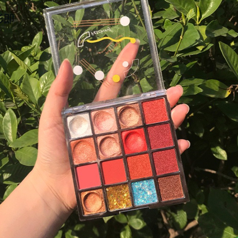 Eyeshadow Palette Holographic Shiny Matte Glitter Pigment Eye Shadow Pallete Metallic Diamond Makeup Palette, Multicolor
Eyeshadow Palette Holographic Shiny Matte Glitter Pigment Eye Shadow Pallete Metallic Diamond Makeup Palette, Multicolor