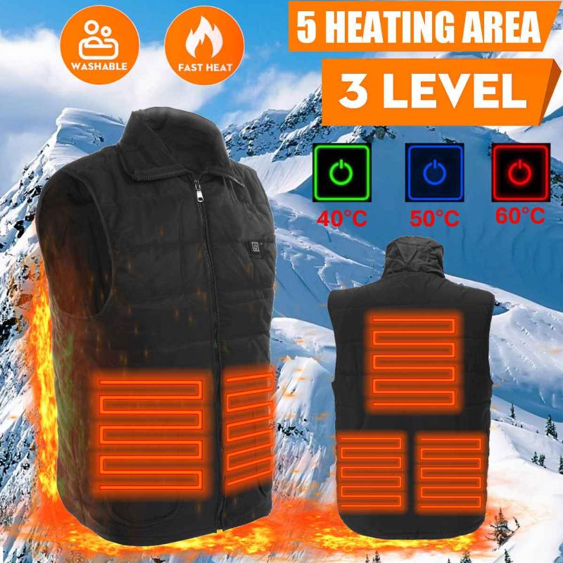 Women Outdoor USB Infrared Heating Vest Jacket Winter Flexible Electric Thermal Clothing Waistcoat Fishing Hiking Drop ship, As pic
Women Outdoor USB Infrared Heating Vest Jacket Winter Flexible Electric Thermal Clothing Waistcoat Fishing Hiking Drop ship, As pic