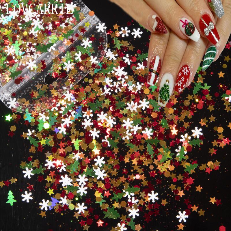 1 Bag Christmas Nail Art Glitter Decorations for Nails Mix Xmas Tree Star Snowflakes Sequins Flakes Craft Nail Supplies Stickers
1 Bag Christmas Nail Art Glitter Decorations for Nails Mix Xmas Tree Star Snowflakes Sequins Flakes Craft Nail Supplies Stickers