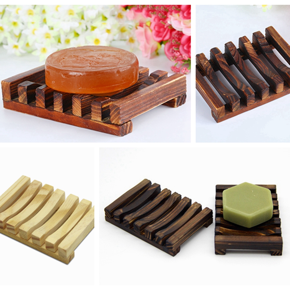 Natural Bamboo Wood Soap Dishes Rack Wooden Charcoal Soaps Storage Plate Box Container Stand Bath Accessory LLA470-LJJP, About11.5*8*2.2cm
Natural Bamboo Wood Soap Dishes Rack Wooden Charcoal Soaps Storage Plate Box Container Stand Bath Accessory LLA470-LJJP, About11.5*8*2.2cm