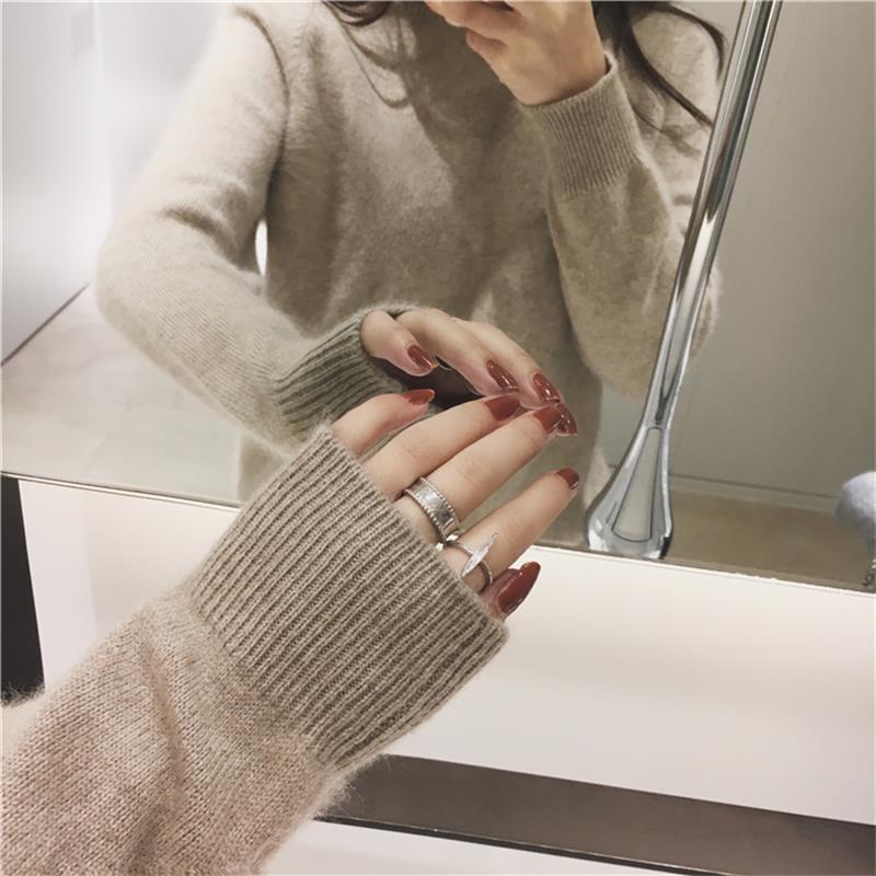 Autumn Winter sweater women new turtleneck Cashmere sweater Plus Sizes sweaters knitwear pullover women sweater Winter tops 201223