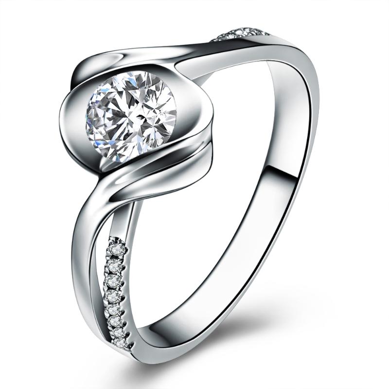 ZOCAI Women 18K Gold Ring 0.136 CT Certified F-G/ VS Round Cut Diamond Choker Engagement Ring 18K White Gold (Au750) W02534
ZOCAI Women 18K Gold Ring 0.136 CT Certified F-G/ VS Round Cut Diamond Choker Engagement Ring 18K White Gold (Au750) W02534