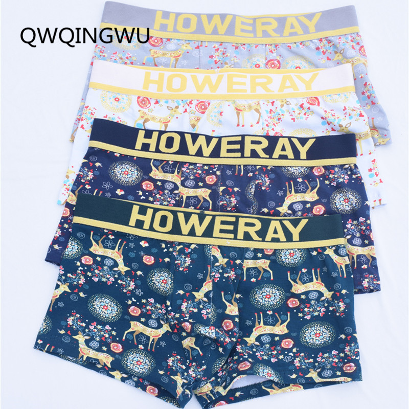 4PCS/Lot Underwear Men Boxers Underpants Sexy Print Man'S Pants For Men Cuecas Trunk Shorts Man Masculinas Calzoncillos Boxers
4PCS/Lot Underwear Men Boxers Underpants Sexy Print Man'S Pants For Men Cuecas Trunk Shorts Man Masculinas Calzoncillos Boxers
