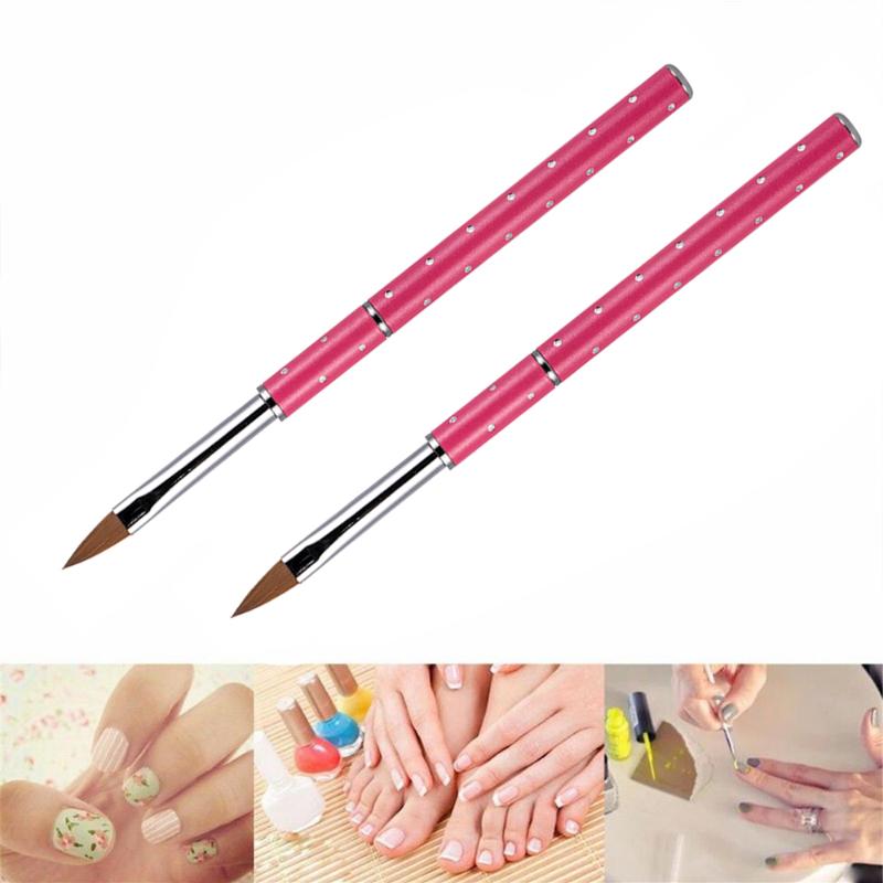 1Pcs Nail Art Metal Handle Extension Petal Flower Painting Drawing Brush Manicure Tools Metal Handle With Diamond Kolinsky Hair
1Pcs Nail Art Metal Handle Extension Petal Flower Painting Drawing Brush Manicure Tools Metal Handle With Diamond Kolinsky Hair