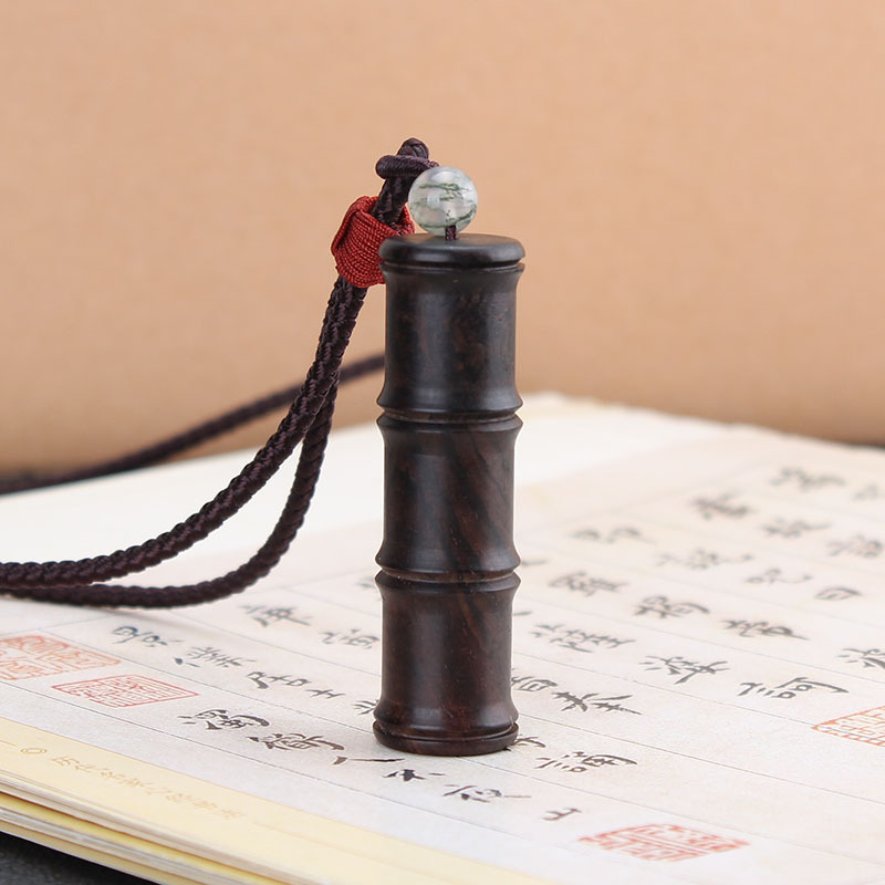 2020 New Vintage Wood Necklace Women And Men Ebony Ping An Auspicious bamboo Sweater Chain Amulet Pendant Gifts Souvenir
2020 New Vintage Wood Necklace Women And Men Ebony Ping An Auspicious bamboo Sweater Chain Amulet Pendant Gifts Souvenir
