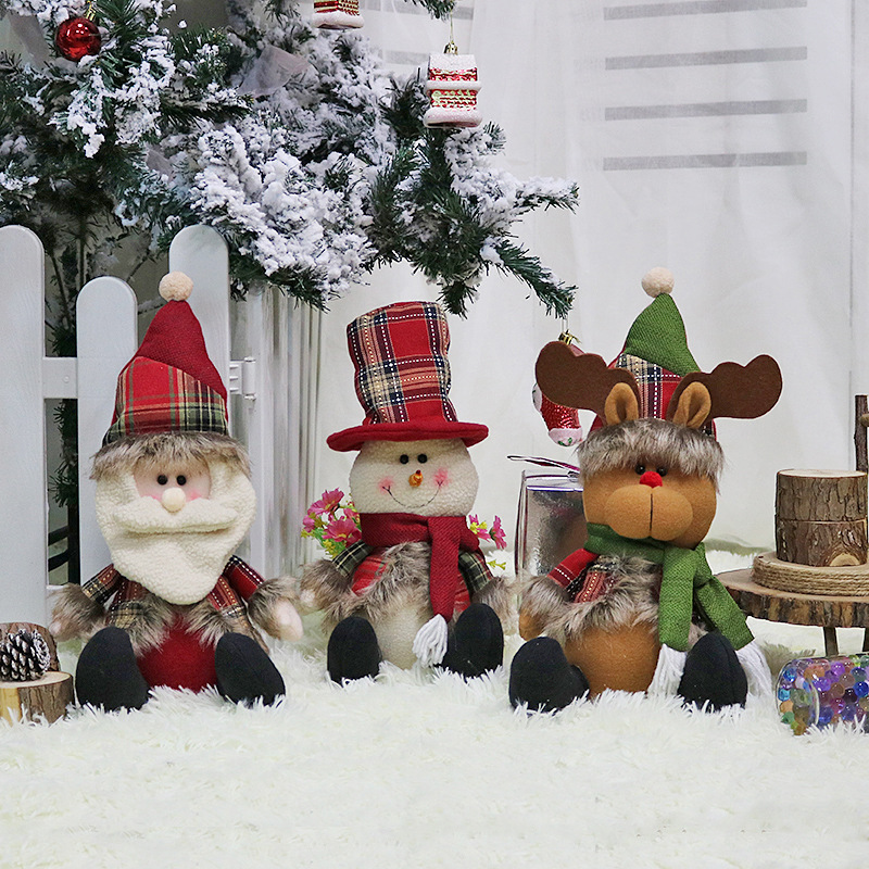 Christmas Decorations Sitting Old Man Snowman Doll Ornaments Children Holiday Gifts Shopping Mall Window Decoration Supplies
Christmas Decorations Sitting Old Man Snowman Doll Ornaments Children Holiday Gifts Shopping Mall Window Decoration Supplies