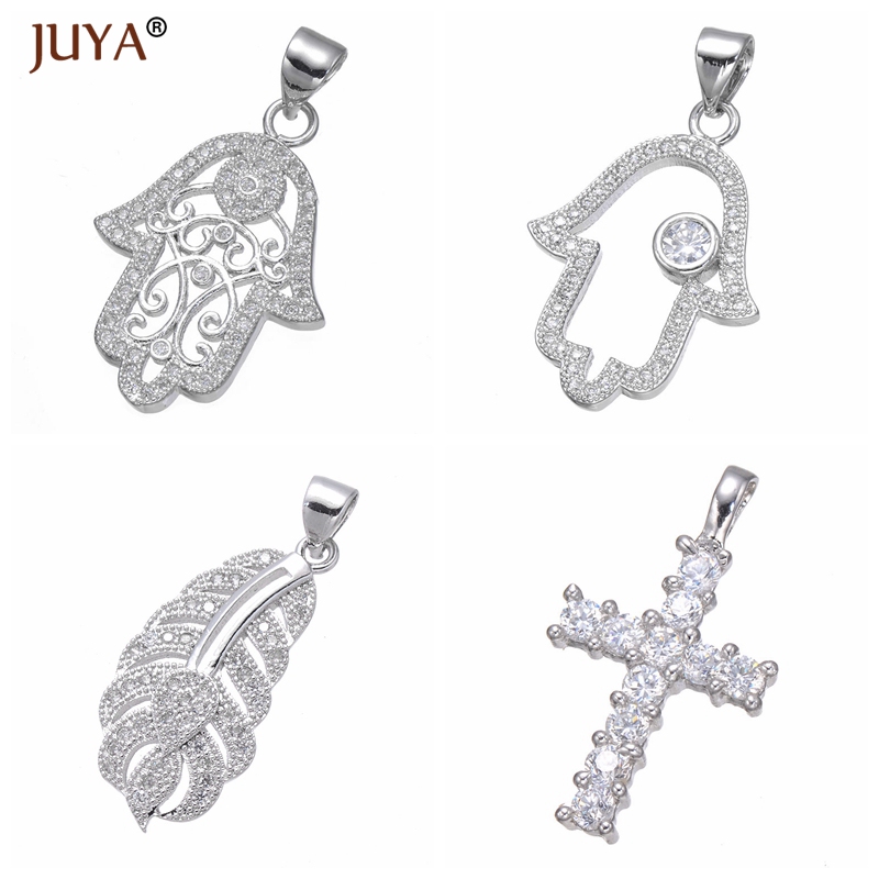 High Quality Copper Zircon Material Hamsa/Fatima Hand/Feather/Cross/Poodle Dog/Cat/Fairy Charms Pendants Jewelry Making DIY Gift
High Quality Copper Zircon Material Hamsa/Fatima Hand/Feather/Cross/Poodle Dog/Cat/Fairy Charms Pendants Jewelry Making DIY Gift