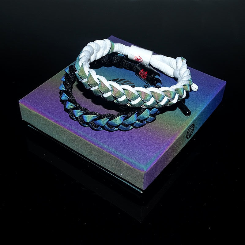 holographic reflective student bracelet sweet men and women couples hand rope colourful fashion chain weave simple gift
holographic reflective student bracelet sweet men and women couples hand rope colourful fashion chain weave simple gift