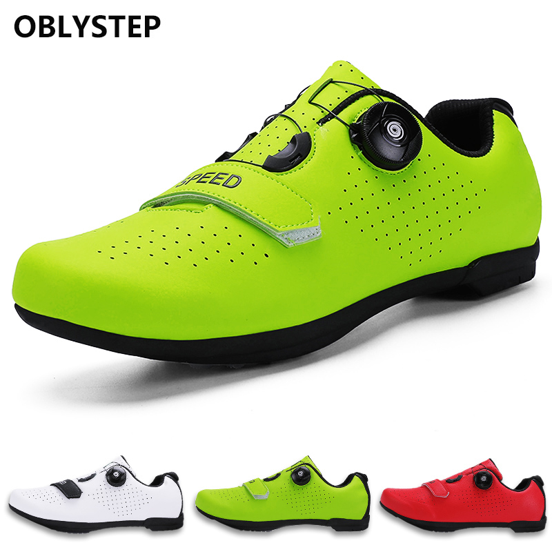 OBSTESTEP Professional Cycling Shoes Rubber Shoes Road Cycling Comfortable and Breathable Men's Athletic Competition, Green
OBSTESTEP Professional Cycling Shoes Rubber Shoes Road Cycling Comfortable and Breathable Men's Athletic Competition, Green