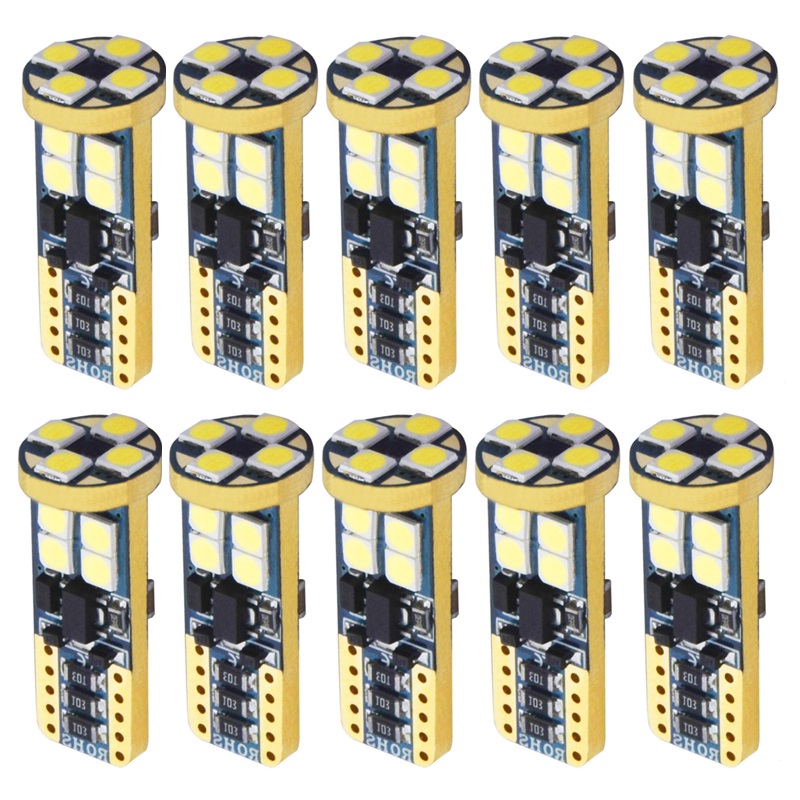 10PCS T10 W5W 501 LED Car Parking Light 500LM Super Bright 3030 SMD CANBUS NO ERROR Auto Reading Lamp WY5W Wedge Tail Side Bulb, As pic
10PCS T10 W5W 501 LED Car Parking Light 500LM Super Bright 3030 SMD CANBUS NO ERROR Auto Reading Lamp WY5W Wedge Tail Side Bulb, As pic