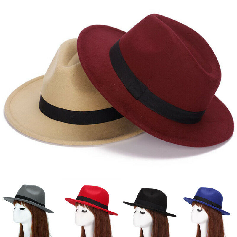 Fashion Retro Vintage Men and Women Wool Felt Jazz Panama Wide Brim Fedora Hat Cap, Black
Fashion Retro Vintage Men and Women Wool Felt Jazz Panama Wide Brim Fedora Hat Cap, Black