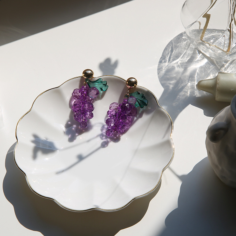Stud Cool Harajuku Big Grape Fruit Earring Fashion Acrylic Cute Jewelry For Women Friendship Girl Gifts
Stud Cool Harajuku Big Grape Fruit Earring Fashion Acrylic Cute Jewelry For Women Friendship Girl Gifts