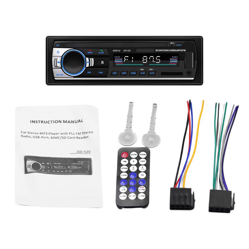 Bluetooth Stereo FM Radio 60W X 4 Radio, MP3 Player Hands Free Car Station, USB / SD / TF AUX Support + Remote Control 
Bluetooth Stereo FM Radio 60W X 4 Radio, MP3 Player Hands Free Car Station, USB / SD / TF AUX Support + Remote Control