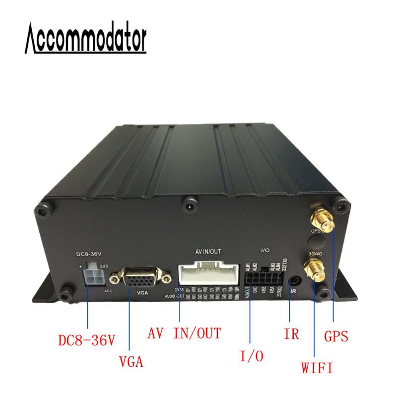 H.264 AHD 1080P 4 Channels HDD SD Card GPS WiFi Mobile DVR for Vehicle Car Trailer Truck Taxi School Bus
H.264 AHD 1080P 4 Channels HDD SD Card GPS WiFi Mobile DVR for Vehicle Car Trailer Truck Taxi School Bus