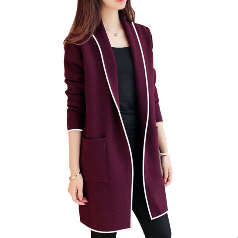Newest Women Autumn Winter Pockets Long Sleeve Cardigan Slim Fit Soft Long Coat, Gray
Newest Women Autumn Winter Pockets Long Sleeve Cardigan Slim Fit Soft Long Coat, Gray
