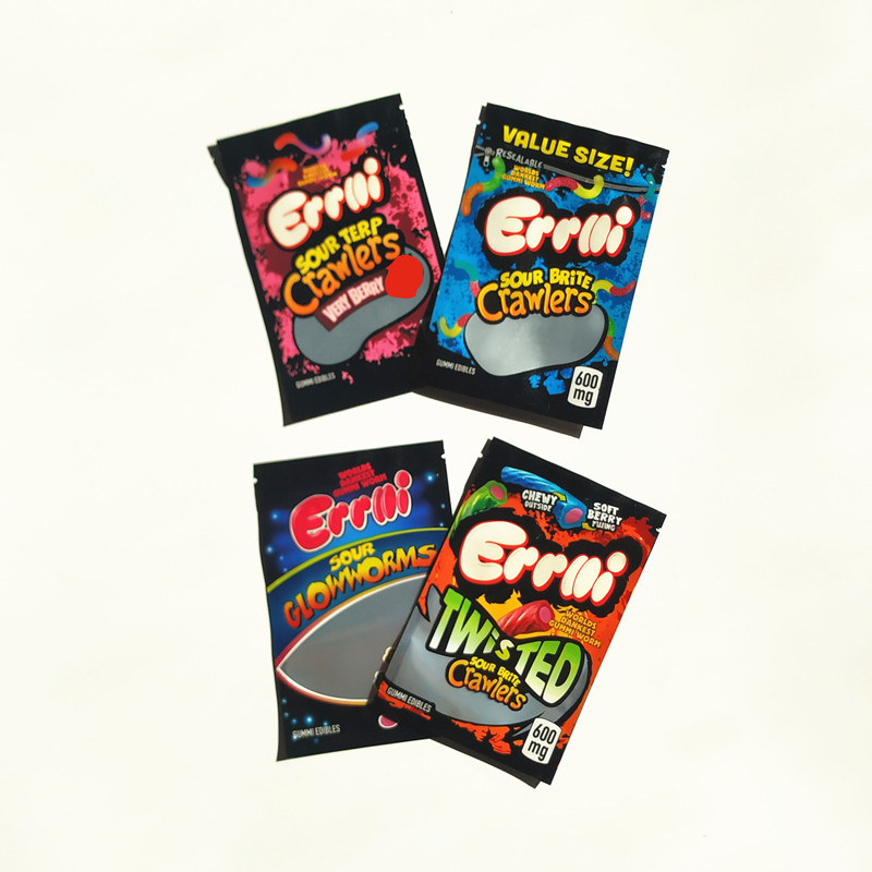 Errlli Sour terp Crawlers Bag Newest 3.5g Very Berry Child Proof Resealable Bags mylar bag for dry herb flower
Errlli Sour terp Crawlers Bag Newest 3.5g Very Berry Child Proof Resealable Bags mylar bag for dry herb flower