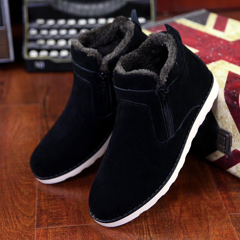 Fashion Warm Casual Snow Boots Men Winter Plush Zipper Shoes Slip on Comfortable Male HX-067, Brown
Fashion Warm Casual Snow Boots Men Winter Plush Zipper Shoes Slip on Comfortable Male HX-067, Brown