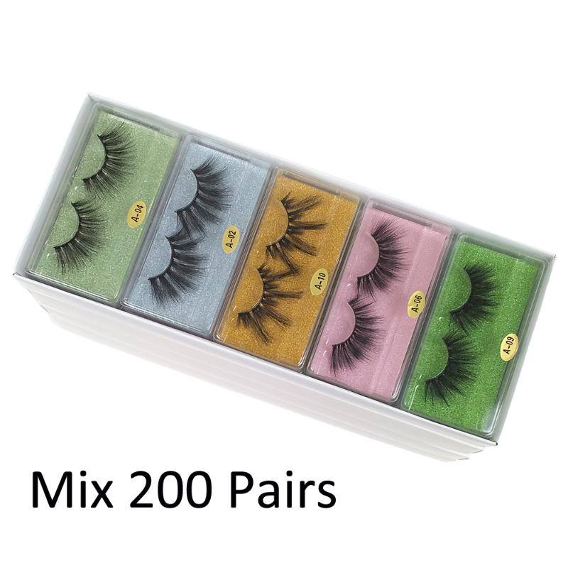Wholesale 25mm Lashes 50/100/150/200 Pairs Mink Eyelashes 3D Mink Lashes Eye Lash Natural Long Dramatic False Eyelashes In Bulk
Wholesale 25mm Lashes 50/100/150/200 Pairs Mink Eyelashes 3D Mink Lashes Eye Lash Natural Long Dramatic False Eyelashes In Bulk