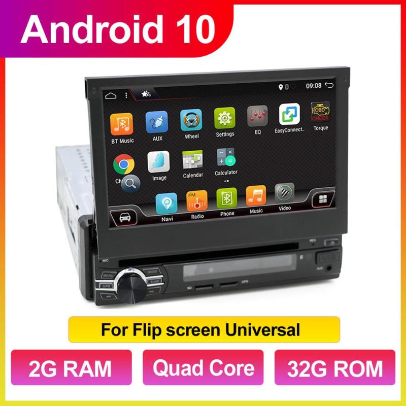 Car Radio Audio Stereo 1 Din Retractable Flip screen 7inch GPS Navigation Multimedia Player Android 10.0 Split Screen SWC DAB
Car Radio Audio Stereo 1 Din Retractable Flip screen 7inch GPS Navigation Multimedia Player Android 10.0 Split Screen SWC DAB