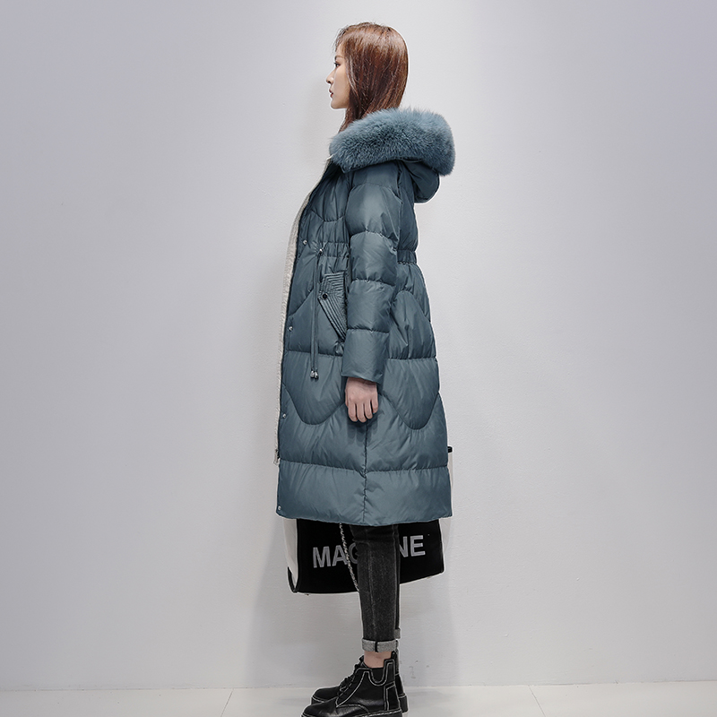 In 2020 the new female down jacket in winter fairy long accept waist more show thin white duck down feather coat, See chart
In 2020 the new female down jacket in winter fairy long accept waist more show thin white duck down feather coat, See chart