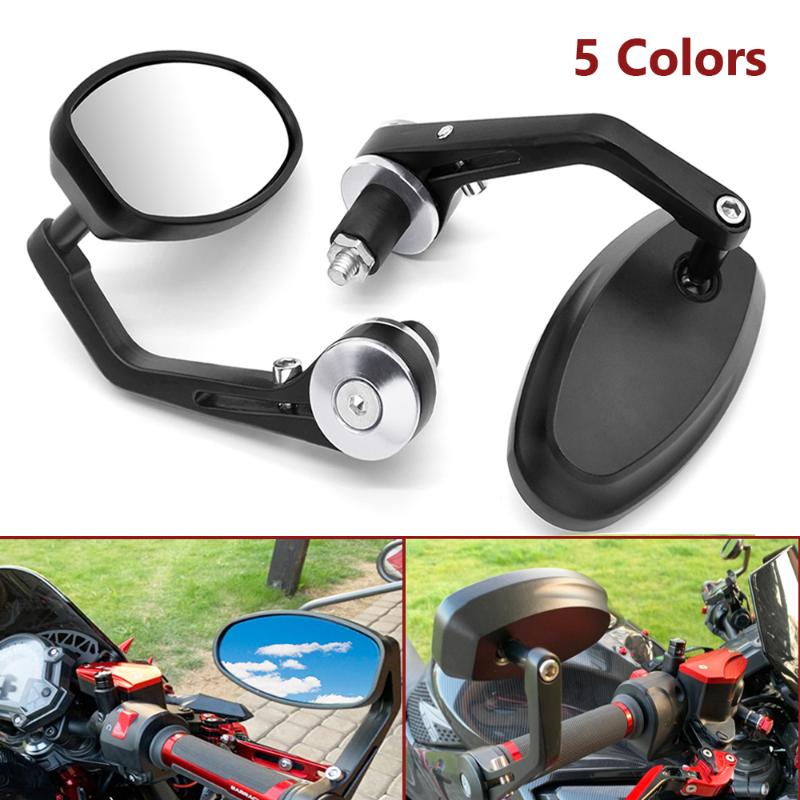 Motorcycle Rear View Mirrors 7/8" Handle Bar End Side Rearview Aluminum For Benelli Aprilia Buell TRIUMRH Fairing 2020
Motorcycle Rear View Mirrors 7/8" Handle Bar End Side Rearview Aluminum For Benelli Aprilia Buell TRIUMRH Fairing 2020