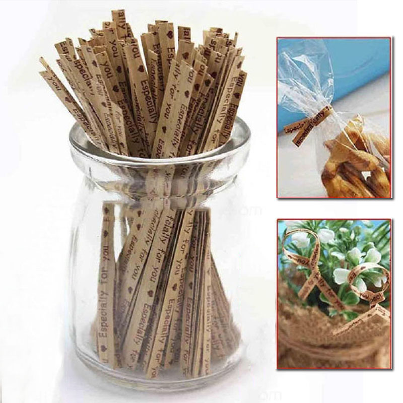 100pcs Multicolor Paper Wire Gift Packing Tie for Wedding Party Christmas Bakery Candy Dessert Wrapping Bags Sealing Twist Tie
100pcs Multicolor Paper Wire Gift Packing Tie for Wedding Party Christmas Bakery Candy Dessert Wrapping Bags Sealing Twist Tie