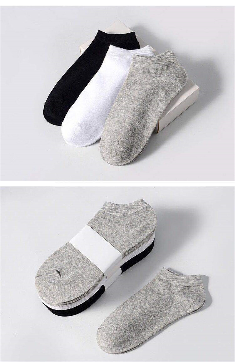 Men Black White Grey socks Hottest Sale Outdoor Sport Socks Ankle Short Socks High Quality Fast shipping