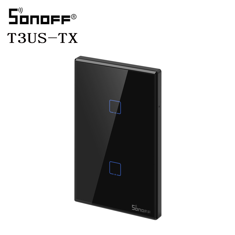 SONOFF T3 US TX Basic Smart Wifi Touch Wall Light Switch With Border Smart Home 433 RF/Voice/APP Control Works With Alexa
SONOFF T3 US TX Basic Smart Wifi Touch Wall Light Switch With Border Smart Home 433 RF/Voice/APP Control Works With Alexa