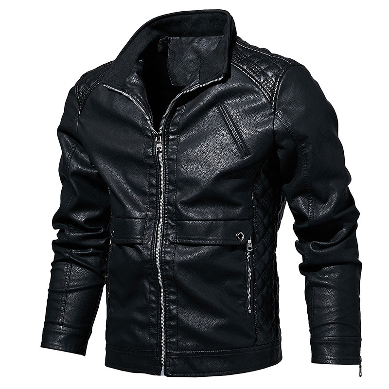Men Leather Jacket Spring Autumn Biker Motorcycle PU Jacket Men Plus Size 5XL 6XL Faux Fur Coat Jaqueta De Couro Masculina, Black leather jacket
Men Leather Jacket Spring Autumn Biker Motorcycle PU Jacket Men Plus Size 5XL 6XL Faux Fur Coat Jaqueta De Couro Masculina, Black leather jacket