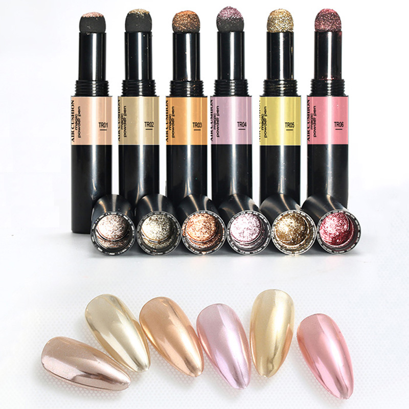 Nail Art Powder Cushion Pen Mirror Effect Holographics Laser Chrome Pigment Dust Powder Metal Nail Glitter Decoor
Nail Art Powder Cushion Pen Mirror Effect Holographics Laser Chrome Pigment Dust Powder Metal Nail Glitter Decoor