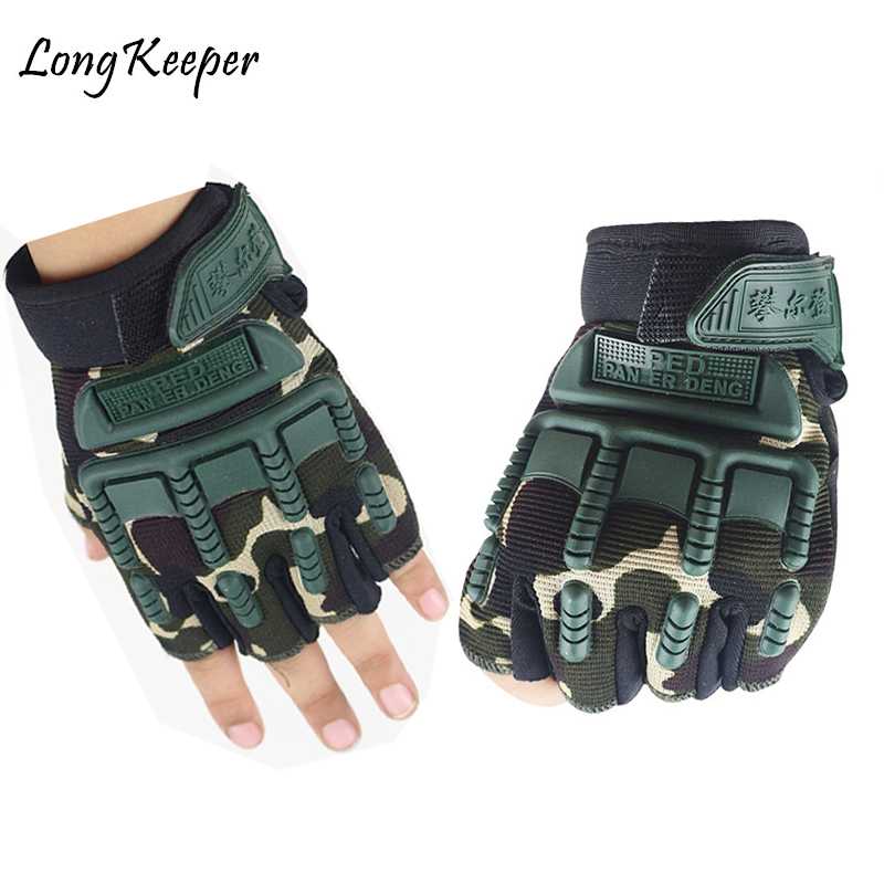 5-13 Years old Kids Tactical Fingerless Gloves Armed Anti-Skid Rubber Knuckle half Finger Boys Girls Children Gloves
5-13 Years old Kids Tactical Fingerless Gloves Armed Anti-Skid Rubber Knuckle half Finger Boys Girls Children Gloves
