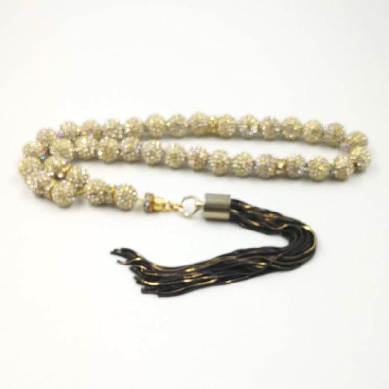 Luxury jewelry Rosary Muslim Tasbih with Metal tassel islamic gift Women's Muslim bracelet Misbaha Luxury gift for wife
Luxury jewelry Rosary Muslim Tasbih with Metal tassel islamic gift Women's Muslim bracelet Misbaha Luxury gift for wife
