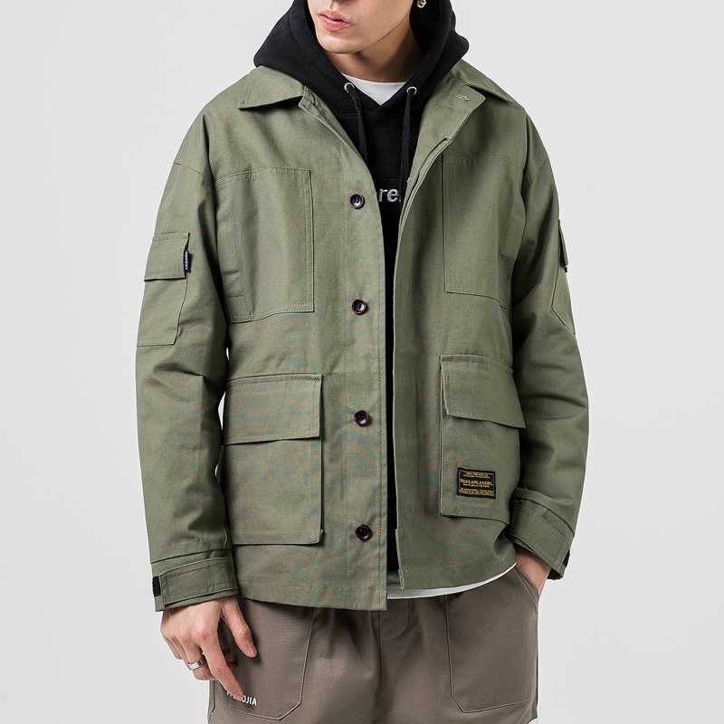 new autumn men clothing cotton men's jacket solid casual loose jacket coat men coats man windbreaker, Black
new autumn men clothing cotton men's jacket solid casual loose jacket coat men coats man windbreaker, Black