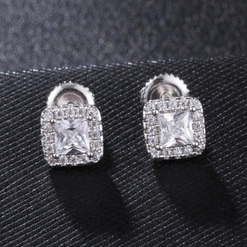 Big Zircon Micro Full Paved Rhinestone Square Stud Earrings Iced Out Bling Earring Women Men Hip Hop Jewelry
Big Zircon Micro Full Paved Rhinestone Square Stud Earrings Iced Out Bling Earring Women Men Hip Hop Jewelry