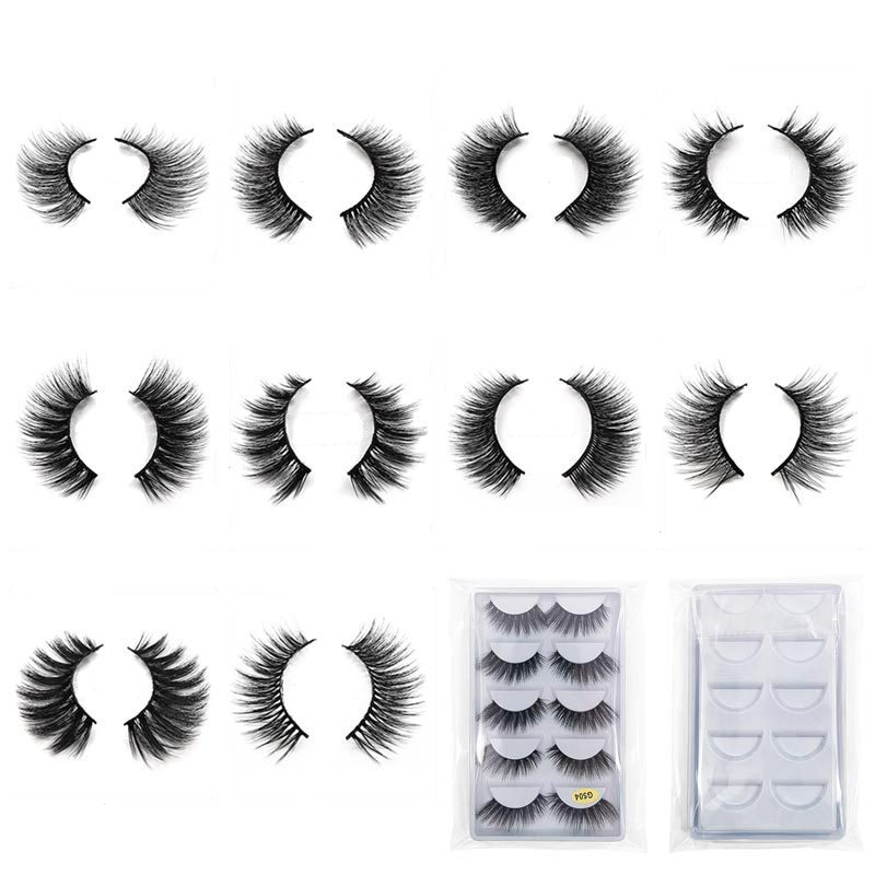 50 Pairs Natural False Eyelashes Soft Thick Fake Lashes Long Makeup 3d Faux Mink Eyelash Extension for Party Daily Beauty
50 Pairs Natural False Eyelashes Soft Thick Fake Lashes Long Makeup 3d Faux Mink Eyelash Extension for Party Daily Beauty