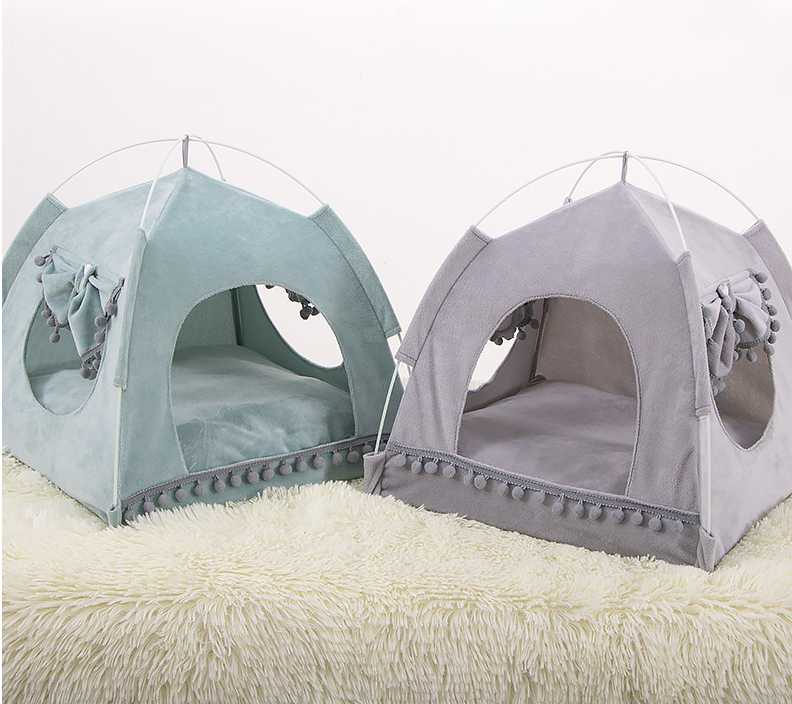 Summer Cat Tent Bed Breathable Comfort Pet Small Dog Outdoor Bed House Detachable Puppy Kennel Pet Supplies, Floral grey
Summer Cat Tent Bed Breathable Comfort Pet Small Dog Outdoor Bed House Detachable Puppy Kennel Pet Supplies, Floral grey